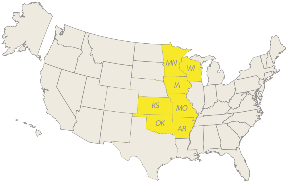 Starlite Trailers Dealer Map